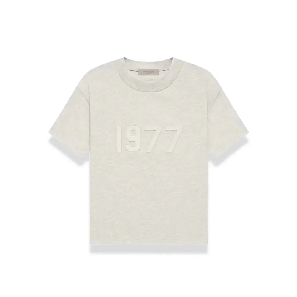 Fear of God Essentials 1977 Light Oatmeal T-Shirt – Unisex