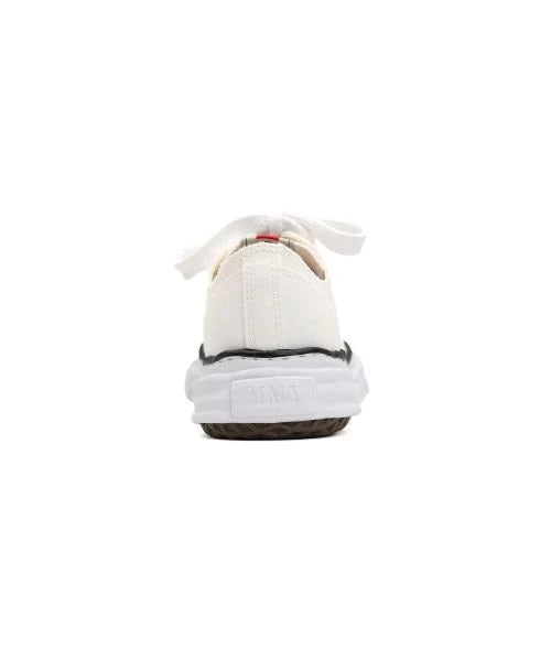 Maison Mihara Yasuhiro Peterson OG Sole Canvas Low White Sneakers