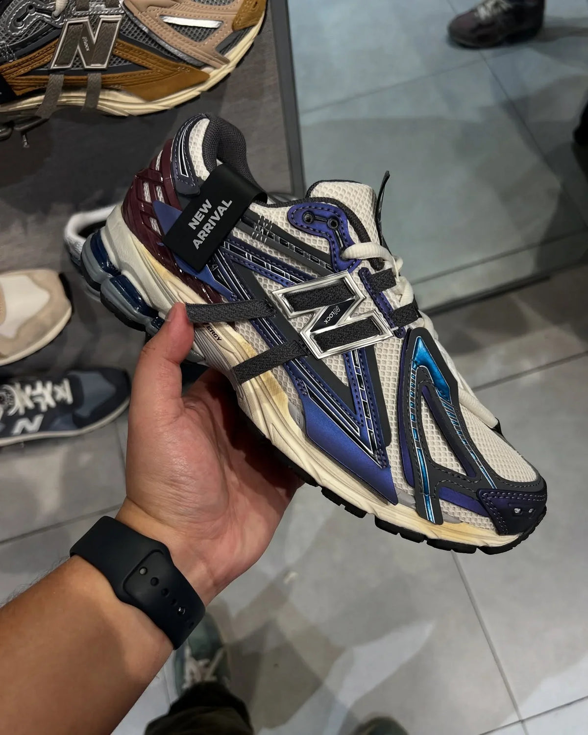 New Balance 1906A Inkwell Sea Salt Sneakers U1906ANB