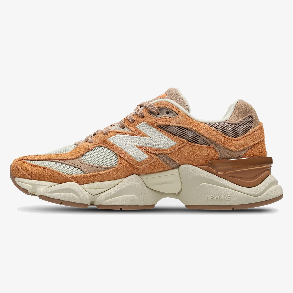 sneakers - Flat Taupe Copper sneaker with taupe suede overlays and copper accents