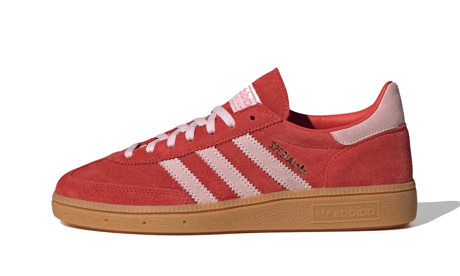 Adidas Handball Spezial Bright Red Clear Pink Women's Sneakers IE5894