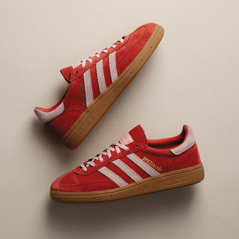 Adidas Handball Spezial Bright Red Clear Pink Women's Sneakers IE5894