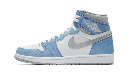 Air Jordan 1 High Hyper Royal Smoke Grey Men's Sneakers 555088-134