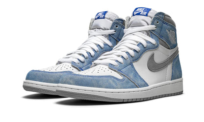 Air Jordan 1 High Hyper Royal Smoke Grey Men's Sneakers 555088-134