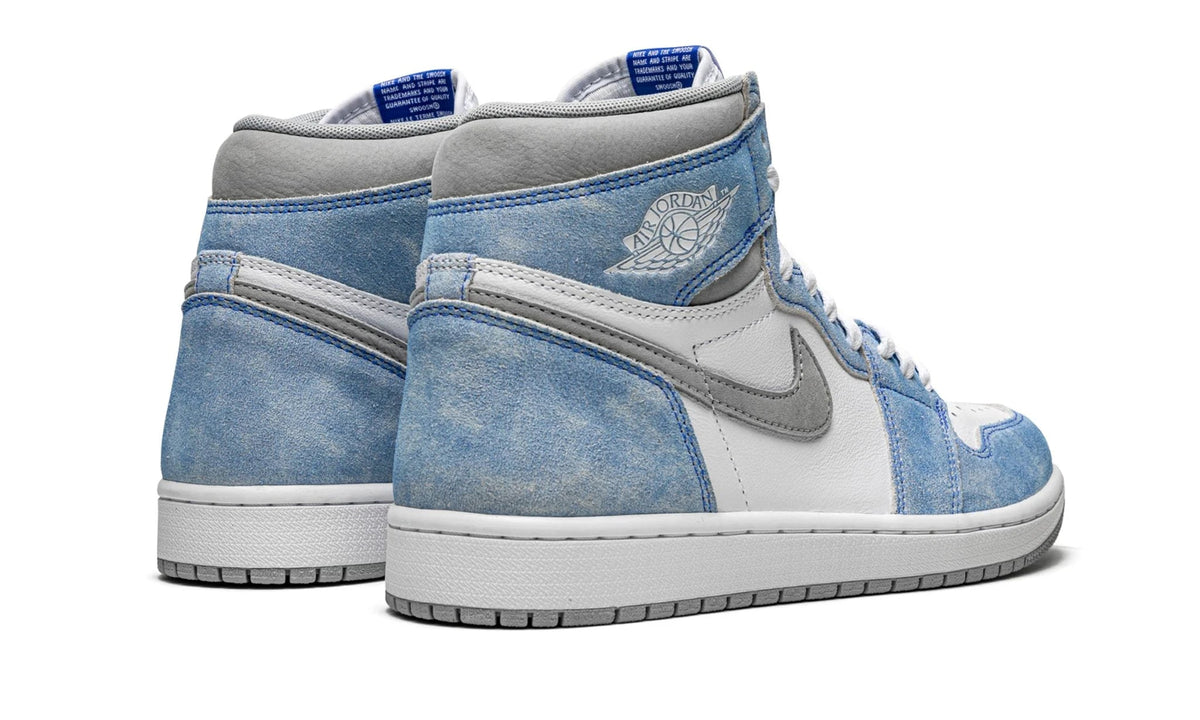 Air Jordan 1 High Hyper Royal Smoke Grey Men's Sneakers 555088-134