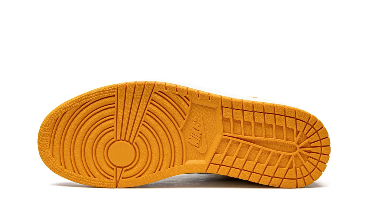 Air Jordan 1 High Yellow Toe Men's Sneakers 555088-711