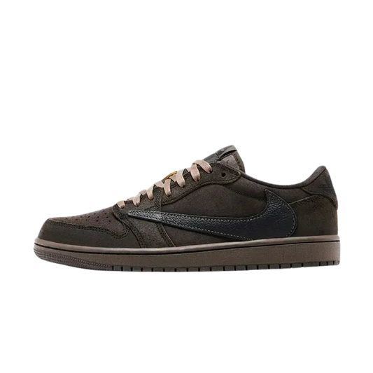 Air Jordan 1 Retro Low OG SP Travis Scott Velvet Brown Men's Sneakers DM7866-202
