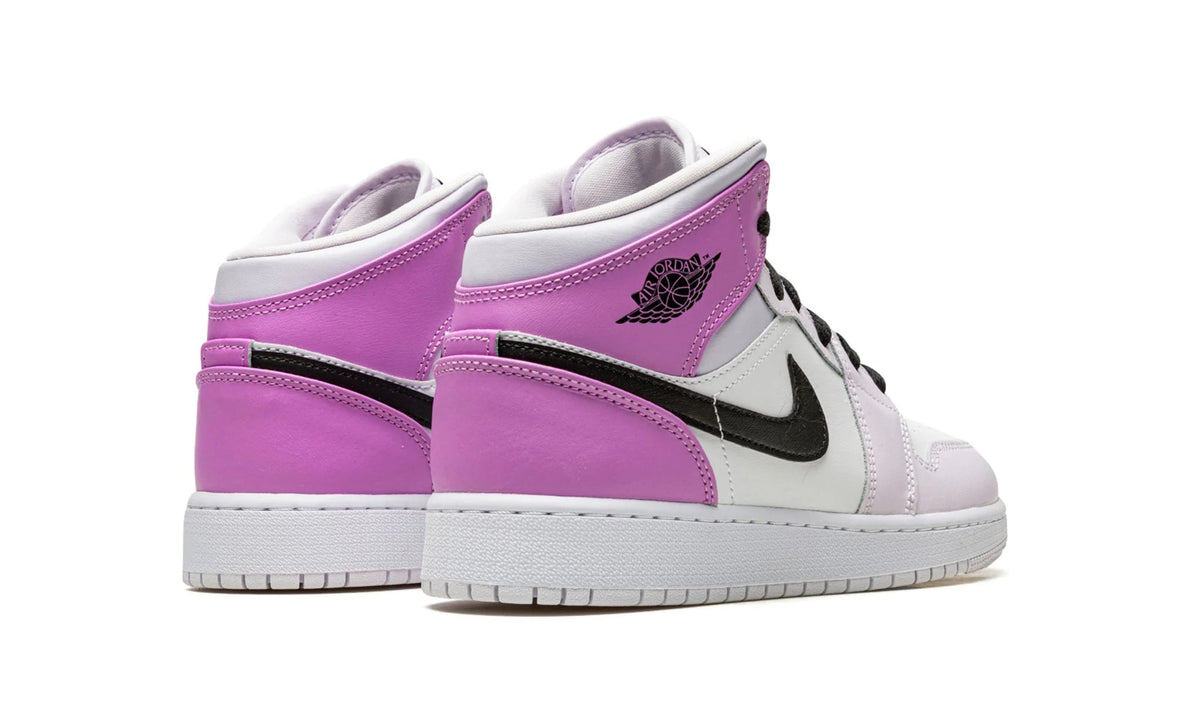 Air Jordan 1 Mid Barely Grape Kids' Sneakers DQ8423-501