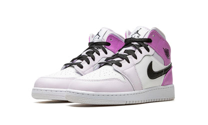 Air Jordan 1 Mid Barely Grape Kids' Sneakers DQ8423-501