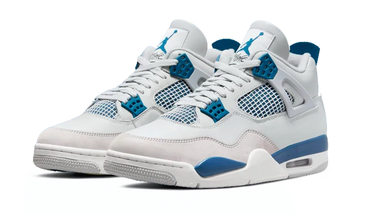 Air Jordan 4 Retro Military Blue 2024 Men's Sneakers FV5029-141
