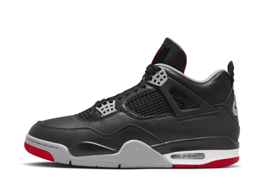 Air Jordan 4 Retro Bred Reimagined Kids' Sneakers FQ8213-006