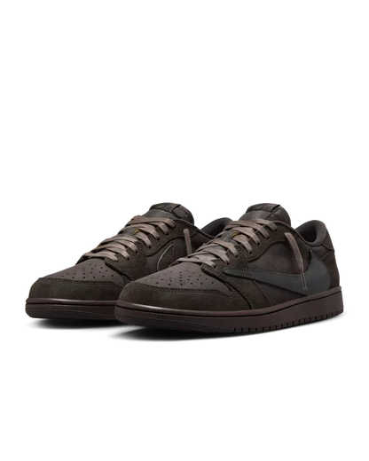 Air Jordan 1 Retro Low OG SP Travis Scott Velvet Brown Men's Sneakers DM7866-202