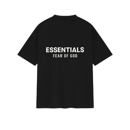 Fear of God Essentials SS25 Jet Black T-Shirt – Unisex