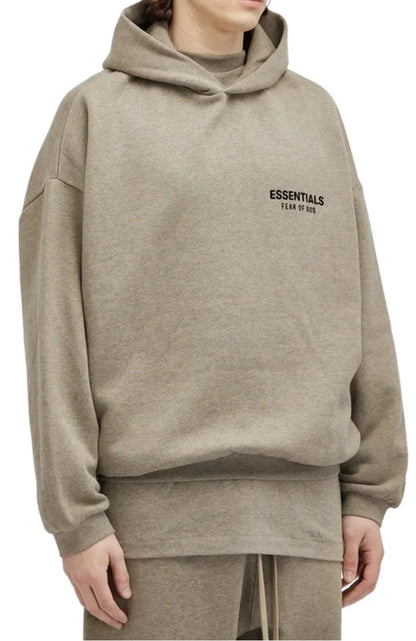 Fear of God Essentials FW24 Heather Grey Tracksuit Set – Unisex