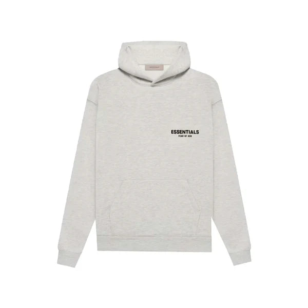 Fear of God Essentials Light Oatmeal Hoodie – Unisex