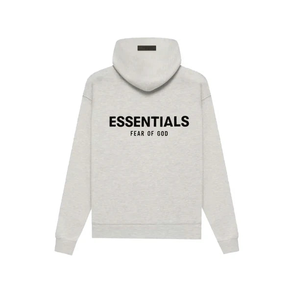 Fear of God Essentials Light Oatmeal Hoodie – Unisex