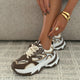 Sneakers « JUDITH » MARRON