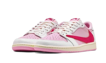 Air Jordan 1 Retro Low OG SP Travis Scott Tropical Pink Men's Sneakers IQ7604-101
