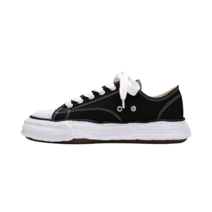 Maison Mihara Yasuhiro Peterson 23 OG Sole Canvas Low Black Sneakers A11FW702-BLK