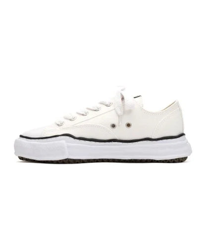 Maison Mihara Yasuhiro Peterson OG Sole Canvas Low White Sneakers