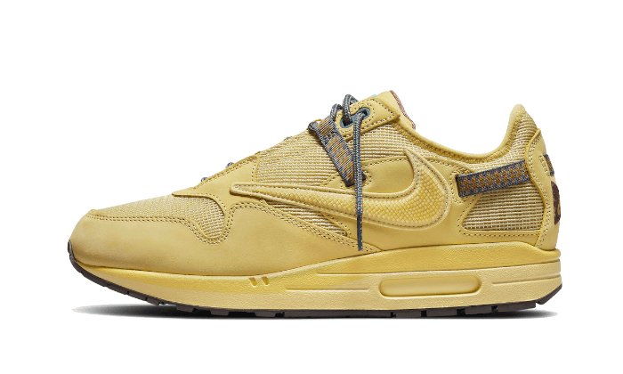 Nike Air Max 1 Travis Scott Cactus Jack Saturn Gold Men's Sneakers DO9392-700
