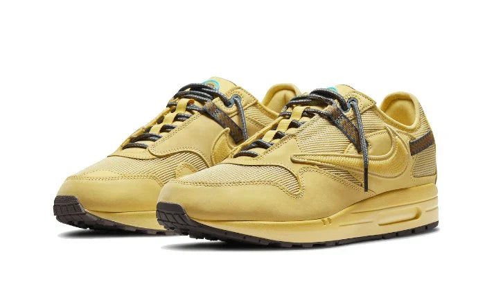 Nike Air Max 1 Travis Scott Cactus Jack Saturn Gold Men's Sneakers DO9392-700