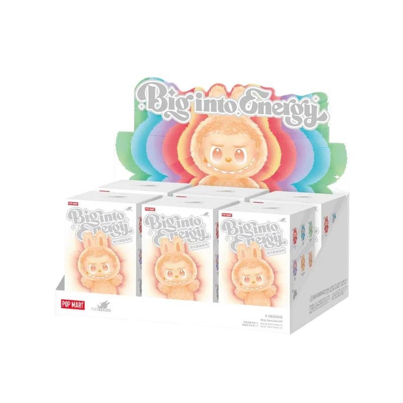 Pop Mart Labubu The Monsters Big into Energy Vinyl Face Blind Box