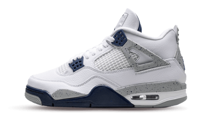 Air Jordan 4 Midnight Navy Kids' Sneakers 408452-140