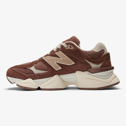 Rich Oak and Timberwolf sneaker with suede overlays and sculpted sole