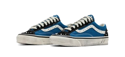 Vans LX Old Skool 36 Pearlized Pack Black Navy Sneakers VN000E8VFST