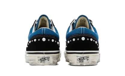 Vans LX Old Skool 36 Pearlized Pack Black Navy Sneakers VN000E8VFST