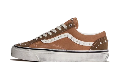 Vans LX Old Skool 36 Pearlized Pack Vintage Cocoa Brown Sneakers VN000E8VFST