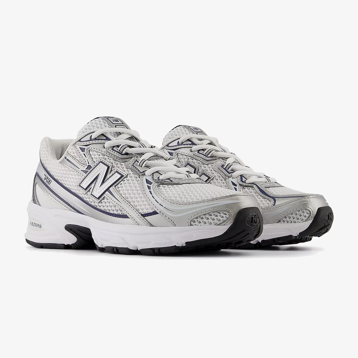white navy shadow grey - Side product view
