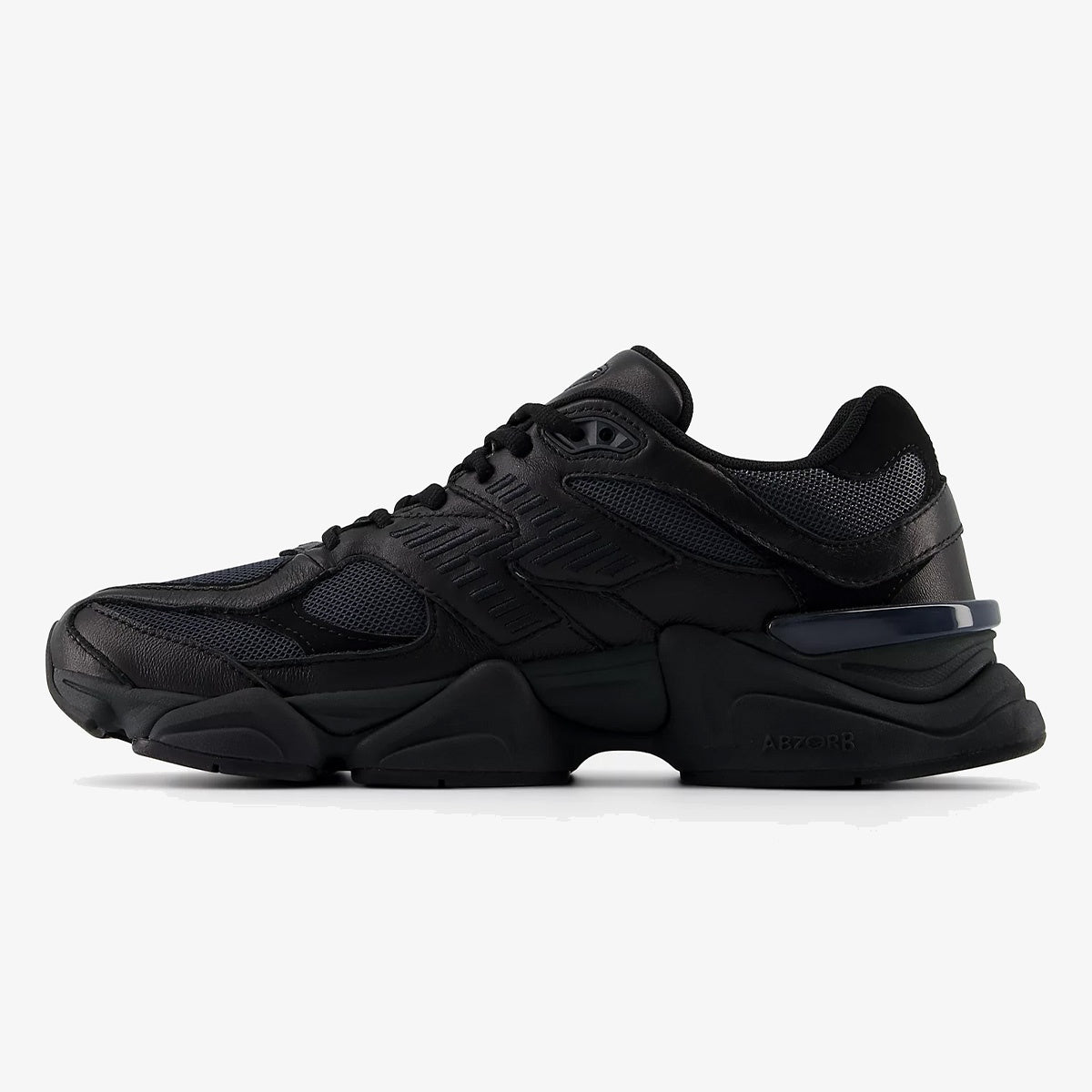 Triple black ARDELIXA sneaker with tonal overlays and chunky sculpted sole
