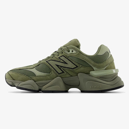 dark olivine - Dark Olivine sneaker with olive suede overlays and chunky sole
